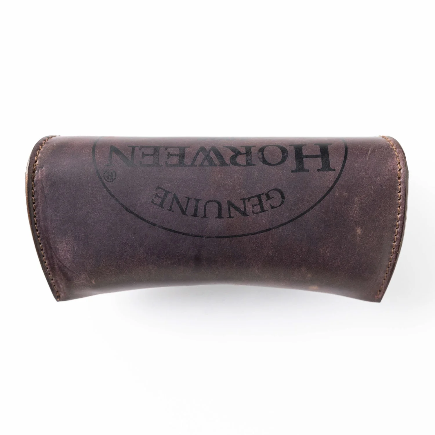 Shell Cordovan Glasses Case — GENUINE HORWEEN PRODUCTS